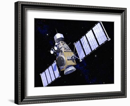 Military Satellite-Roger Harris-Framed Photographic Print