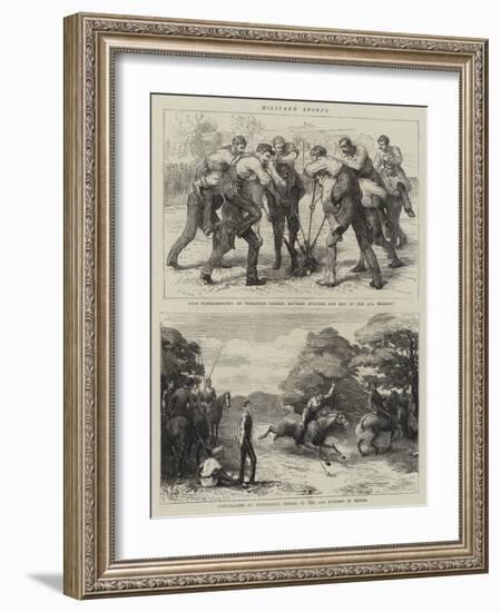 Military Sports-Godefroy Durand-Framed Giclee Print