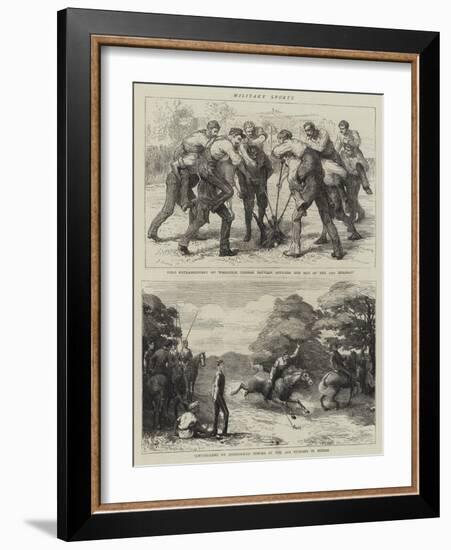 Military Sports-Godefroy Durand-Framed Giclee Print