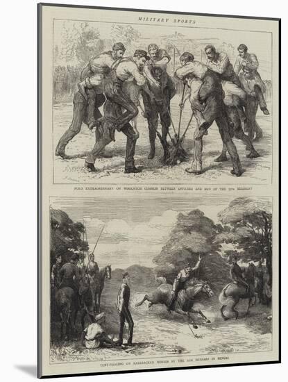 Military Sports-Godefroy Durand-Mounted Giclee Print