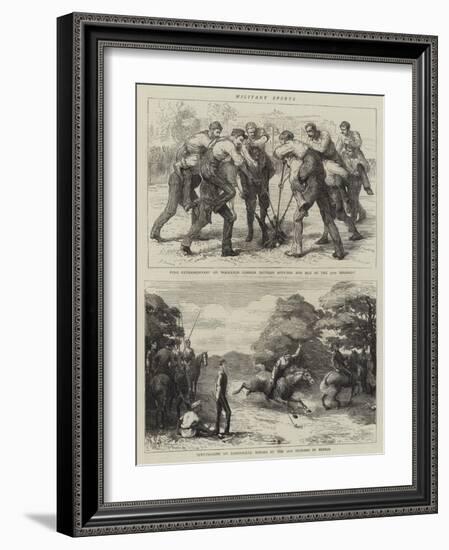 Military Sports-Godefroy Durand-Framed Giclee Print