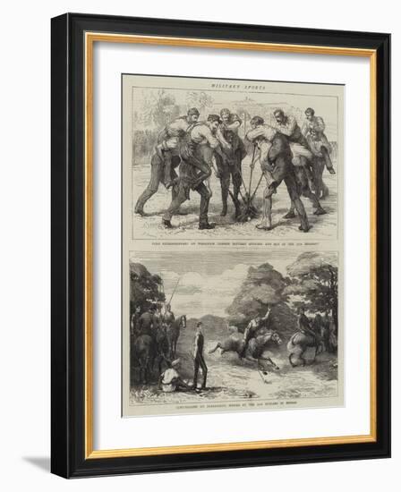 Military Sports-Godefroy Durand-Framed Giclee Print