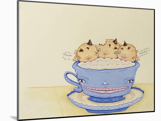 Milk and Cookies-Danielle O'Malley-Mounted Art Print