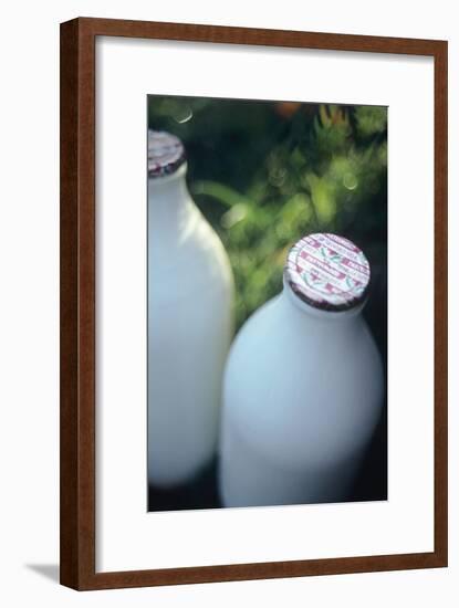 Milk Bottles-Veronique Leplat-Framed Photographic Print