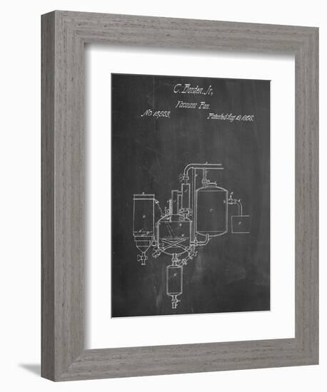 Milk Pasteurization Patent 1856-null-Framed Premium Giclee Print