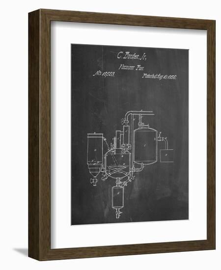 Milk Pasteurization Patent 1856-null-Framed Premium Giclee Print