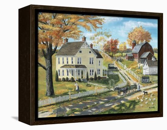 Milk Pick Up-Bob Fair-Framed Premier Image Canvas