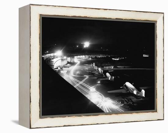 Milk Run During Berlin Airlift-null-Framed Premier Image Canvas