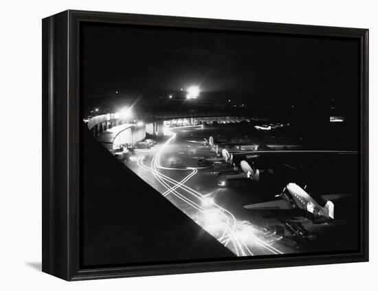 Milk Run During Berlin Airlift-null-Framed Premier Image Canvas