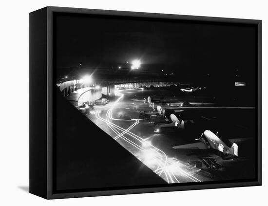 Milk Run During Berlin Airlift-null-Framed Premier Image Canvas