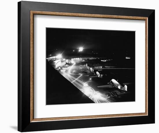 Milk Run During Berlin Airlift-null-Framed Photographic Print