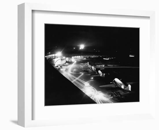 Milk Run During Berlin Airlift-null-Framed Photographic Print