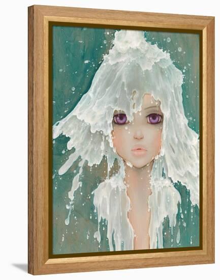 Milkfall-Camilla D'Errico-Framed Stretched Canvas