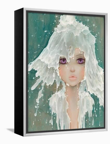 Milkfall-Camilla D'Errico-Framed Stretched Canvas