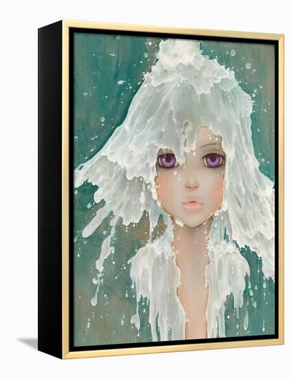 Milkfall-Camilla D'Errico-Framed Stretched Canvas