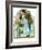 "Milkmaid", July 25,1931-Norman Rockwell-Framed Giclee Print