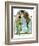 "Milkmaid", July 25,1931-Norman Rockwell-Framed Giclee Print