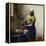 Milkmaid-Johannes Vermeer-Framed Stretched Canvas