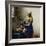 Milkmaid-Johannes Vermeer-Framed Art Print