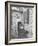 Milkman Delivering Milk to a Doorstep-Ralph Morse-Framed Photographic Print