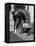 Milkman Leaving Milk Bottle on Doorstep-Philip Gendreau-Framed Premier Image Canvas