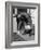 Milkman Leaving Milk Bottle on Doorstep-Philip Gendreau-Framed Photographic Print