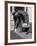 Milkman Leaving Milk Bottle on Doorstep-Philip Gendreau-Framed Photographic Print