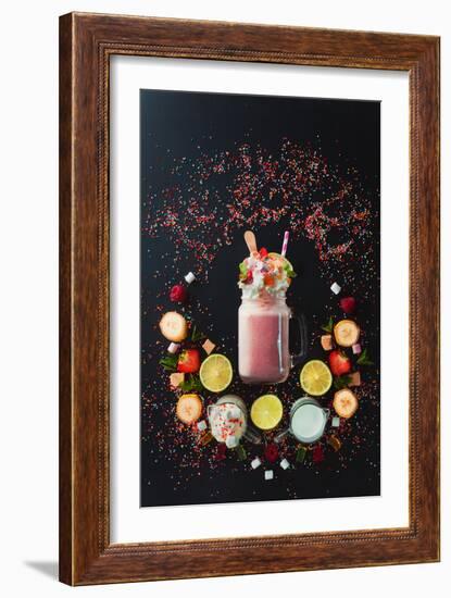 Milkshake Vignette-Dina Belenko-Framed Photographic Print