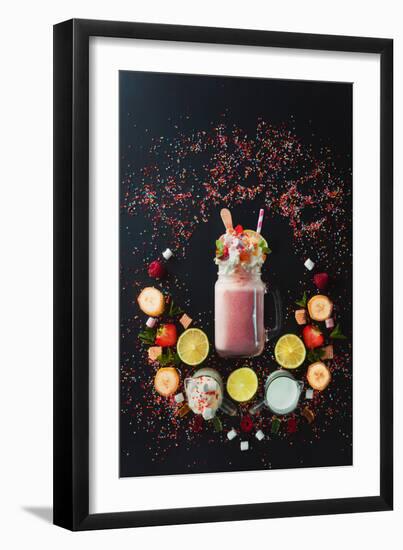 Milkshake Vignette-Dina Belenko-Framed Photographic Print