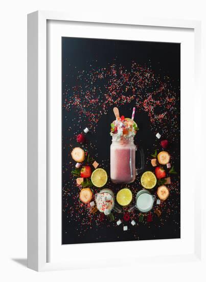 Milkshake Vignette-Dina Belenko-Framed Photographic Print