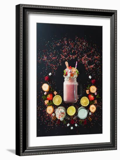 Milkshake Vignette-Dina Belenko-Framed Photographic Print