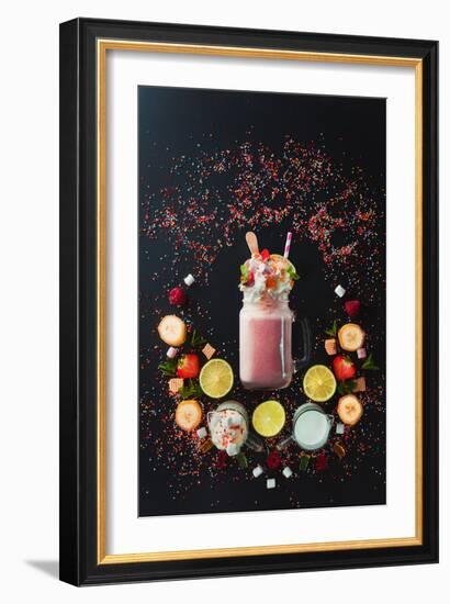 Milkshake Vignette-Dina Belenko-Framed Photographic Print