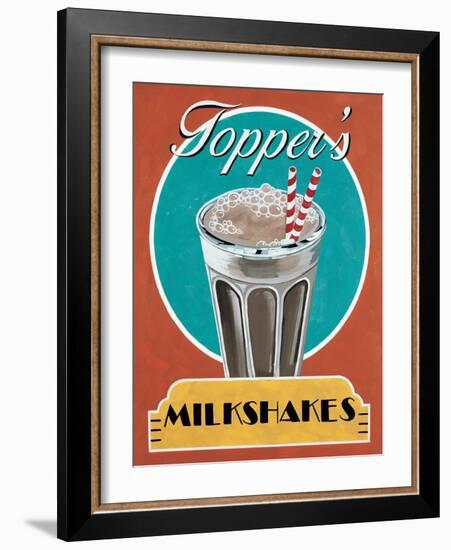 Milkshakes-Catherine Jones-Framed Art Print