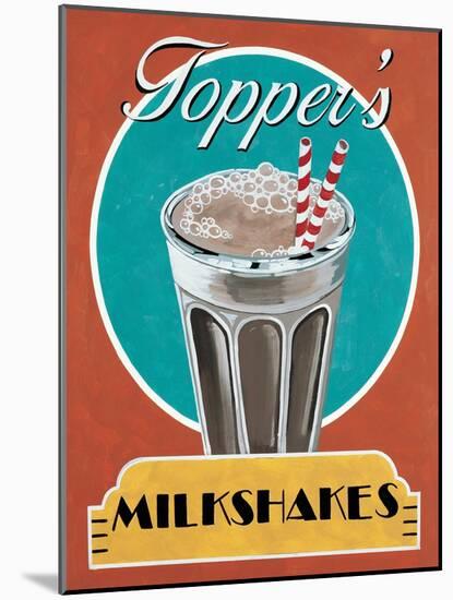 Milkshakes-Catherine Jones-Mounted Art Print