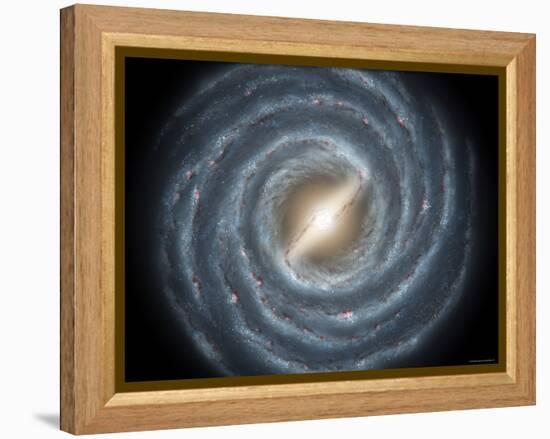 Milky Way Bar-Stocktrek Images-Framed Premier Image Canvas