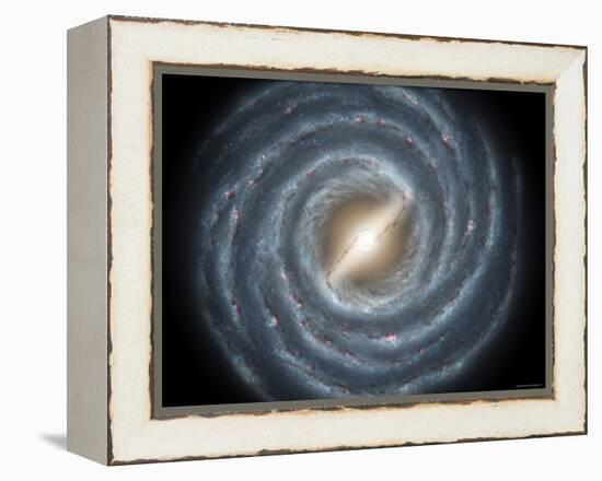 Milky Way Bar-Stocktrek Images-Framed Premier Image Canvas