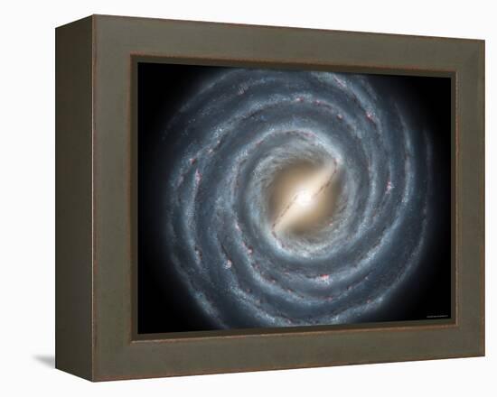 Milky Way Bar-Stocktrek Images-Framed Premier Image Canvas
