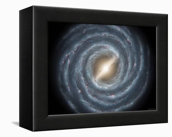 Milky Way Bar-Stocktrek Images-Framed Premier Image Canvas