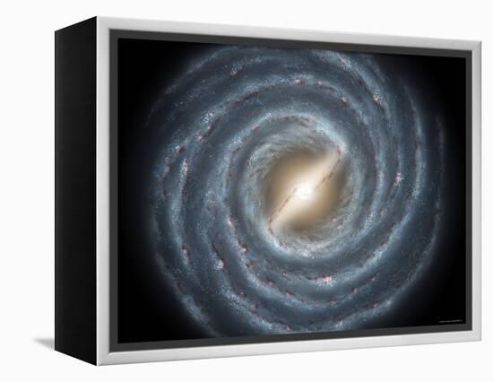 Milky Way Bar-Stocktrek Images-Framed Premier Image Canvas