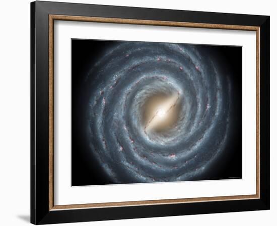 Milky Way Bar-Stocktrek Images-Framed Photographic Print