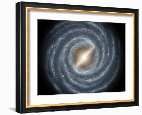 Milky Way Bar-Stocktrek Images-Framed Photographic Print