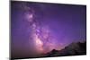 Milky Way (Constellation Sagittarius), Mt Rainier NP, Washington, USA-Gary Luhm-Mounted Photographic Print