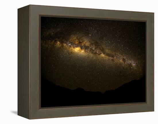 Milky Way, Etosha National Park, Namibia-null-Framed Stretched Canvas