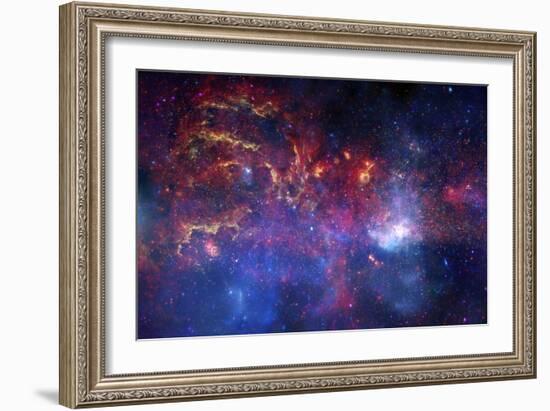 Milky Way Galactic Centre, Composite-null-Framed Photographic Print