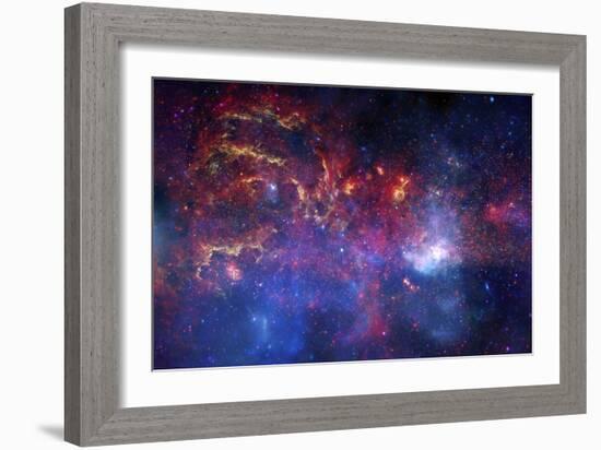 Milky Way Galactic Centre, Composite-null-Framed Photographic Print