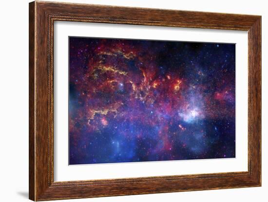 Milky Way Galactic Centre, Composite-null-Framed Photographic Print