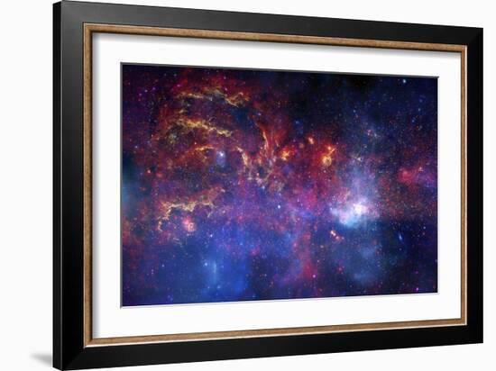 Milky Way Galactic Centre, Composite-null-Framed Photographic Print