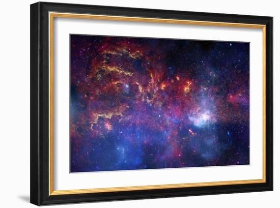 Milky Way Galactic Centre, Composite-null-Framed Photographic Print