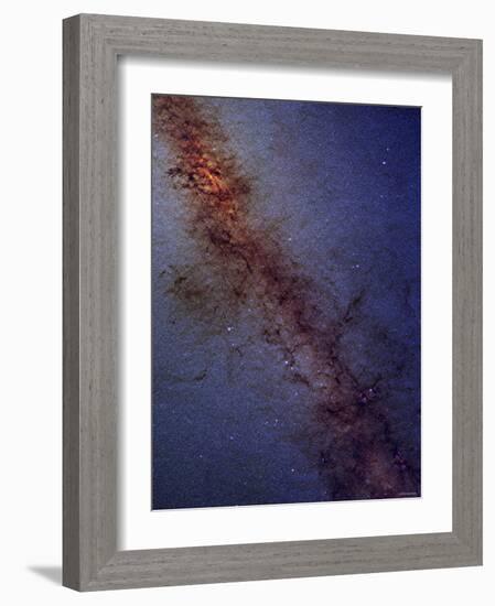 Milky Way Galaxy-Stocktrek Images-Framed Photographic Print