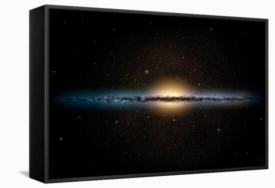 Milky Way Galaxy-Chris Butler-Framed Premier Image Canvas